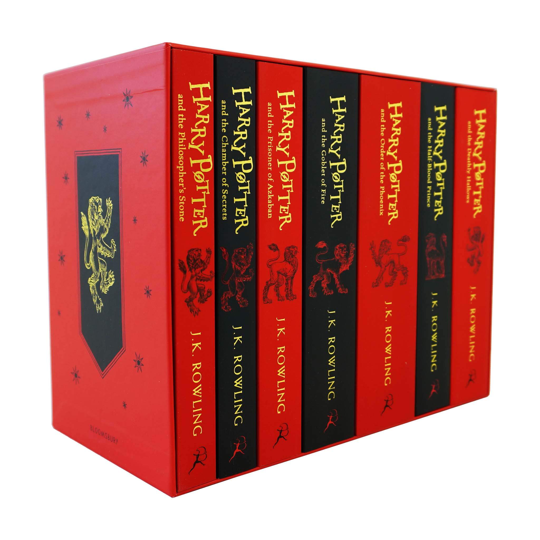 Harry Potter House Edition Box Set in 4 Options: J.K.Rowl