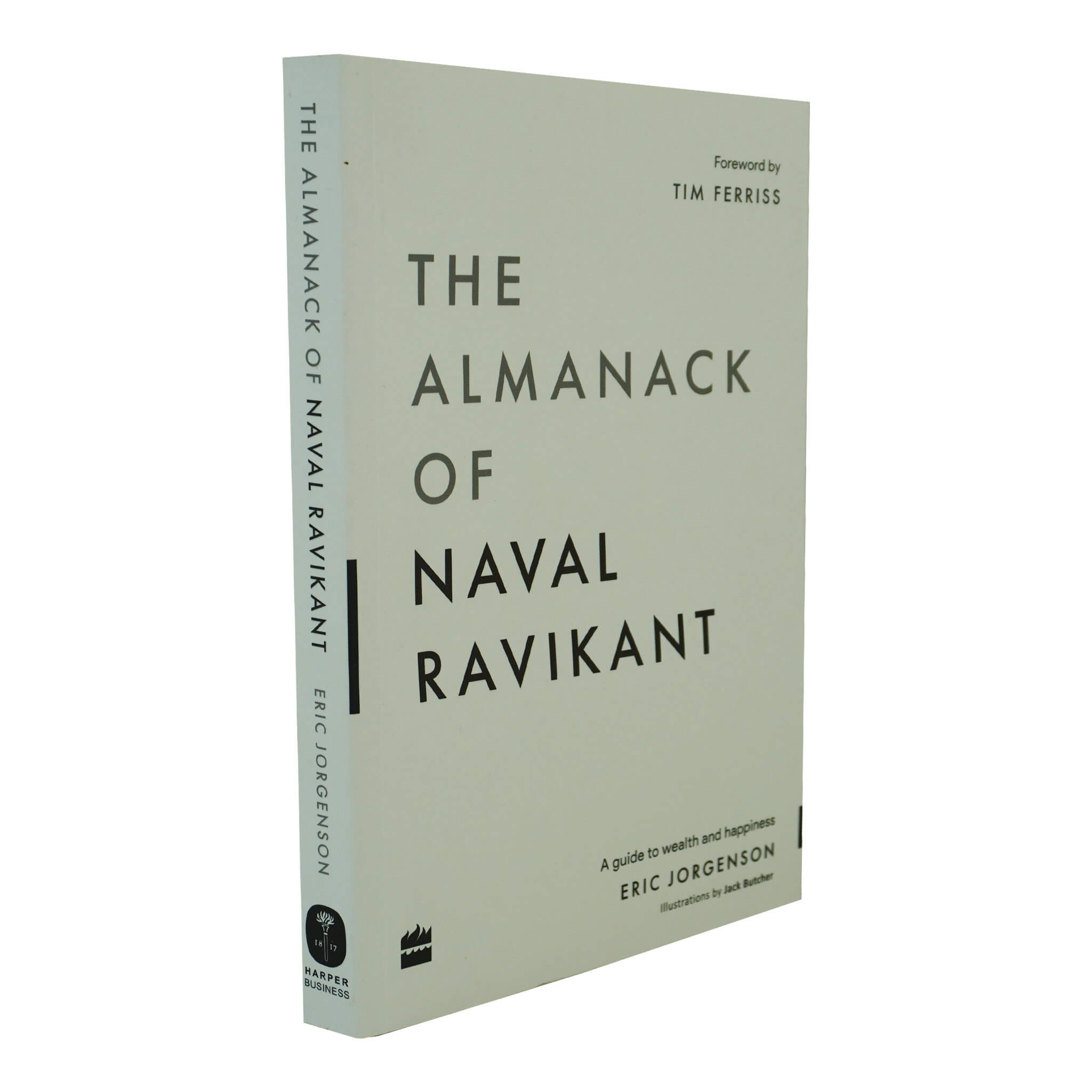 The Almanack Of Naval Ravikant: A Guide to Wealth and Happiness - Paperback  Book