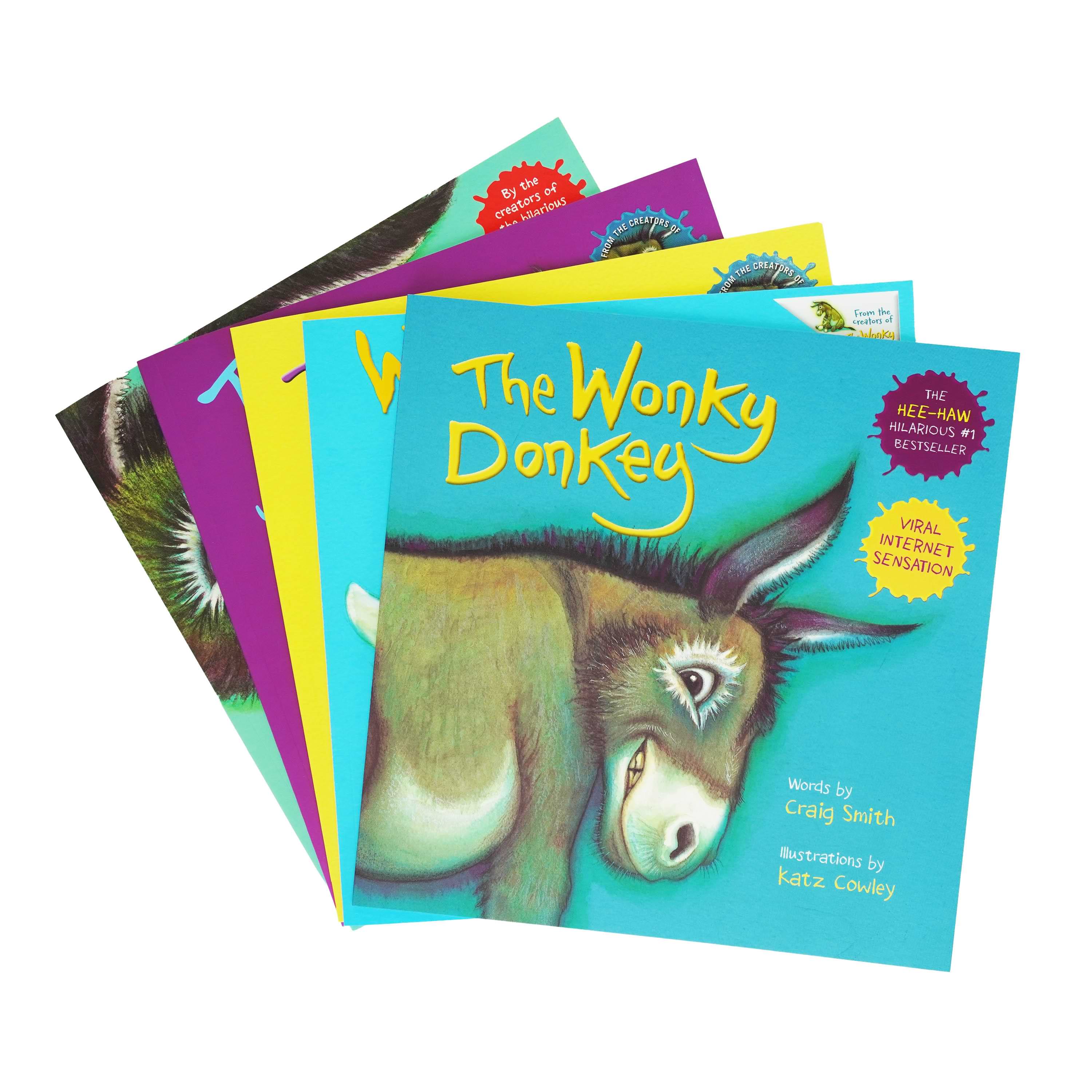 The Wonky Donkey: The Grinny Granny Donkey Book and Toy