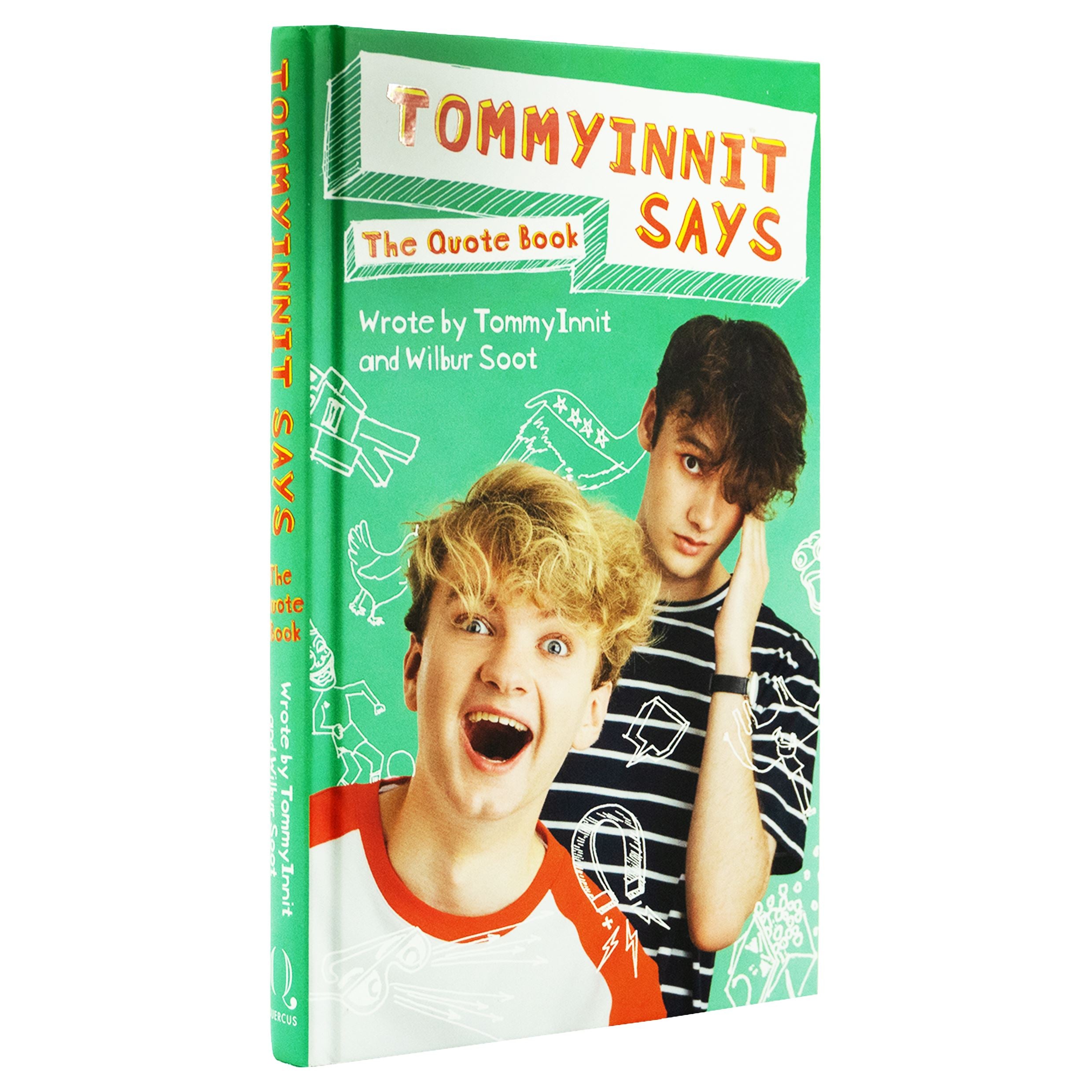 TommyInnit SaysThe Quote Book By Tom Simons & Will Gold - Ages 13+ —  Books2Door