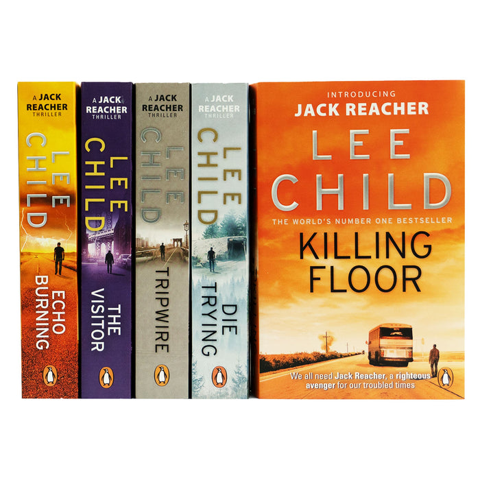 Jack Reacher by Lee Child: Books 1-5 Collection Set - Fiction - Paperb —  Books2Door