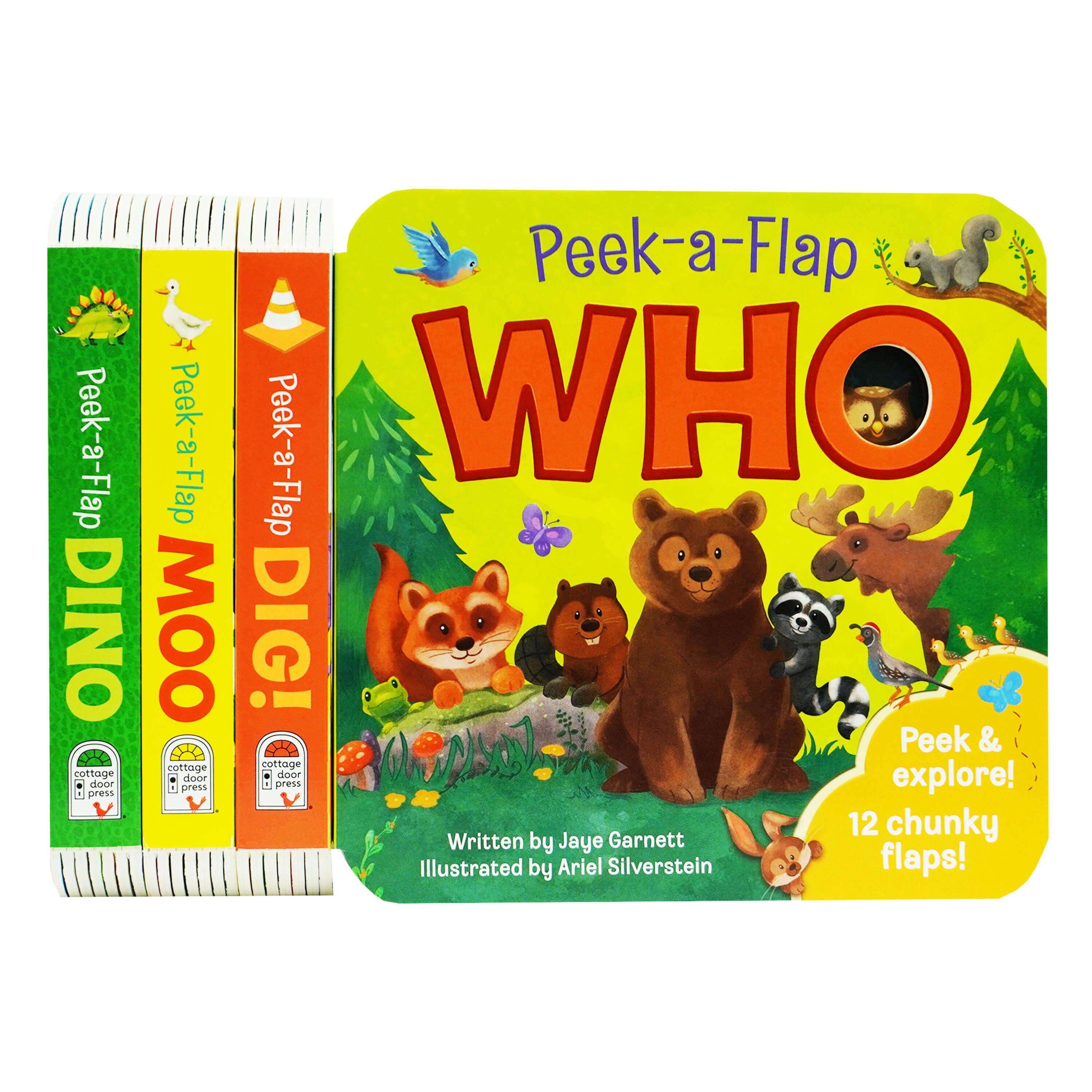 Peek-A Who? (Lift the Flap Books, Interactive Books for Kids