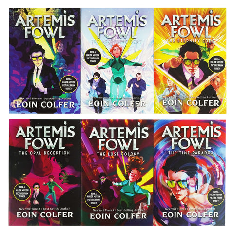 Artemis Fowl Series 8 Books Collection Set by Eoin Colfer NEW Criminally  Good