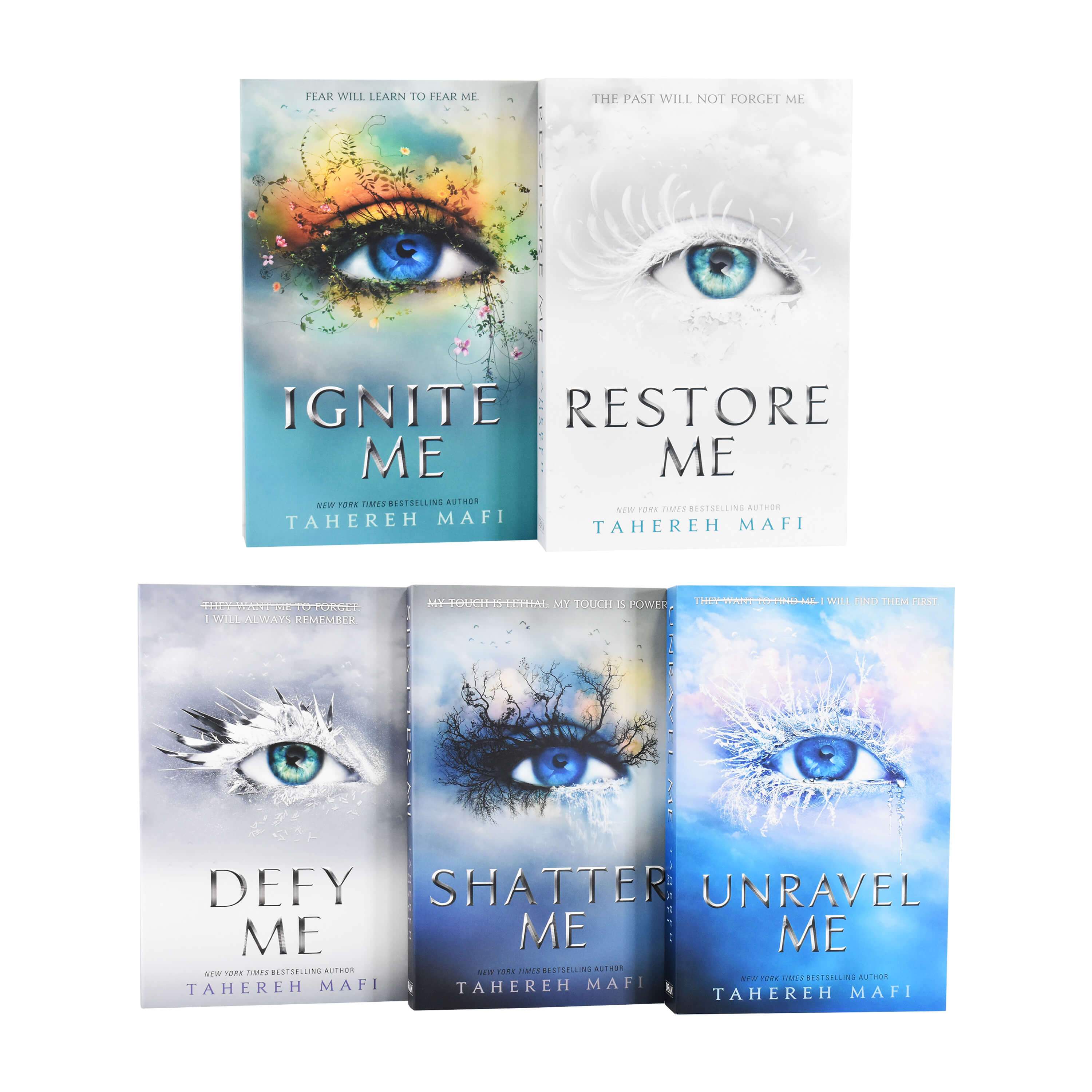 Shatter Me Series 4 Books Collection Set By Tahereh Mafi