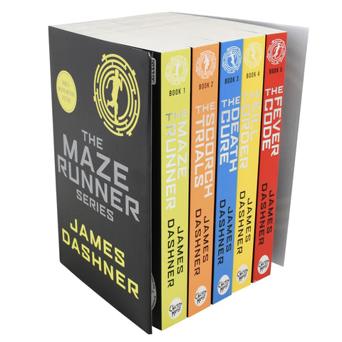 Maze Runner Series 1-4 by James Dashner , Paperback