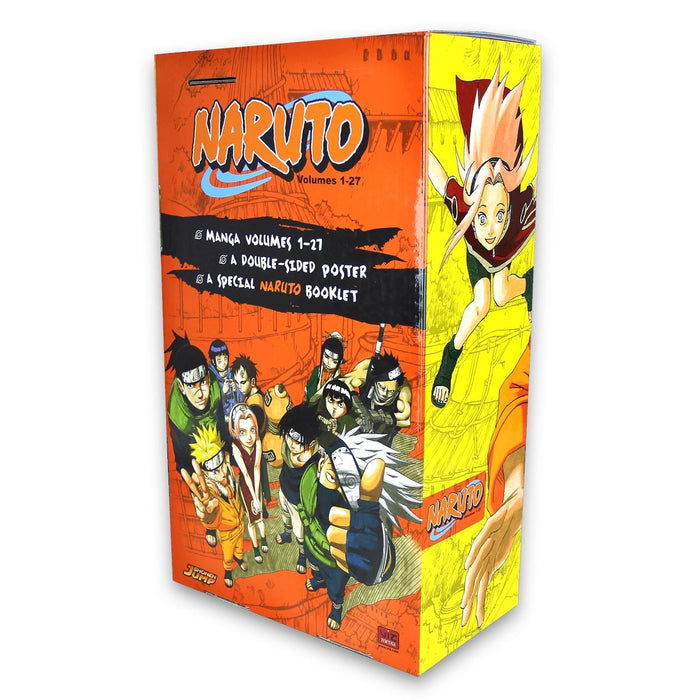 Naruto Volumes 1 27 Books Boxed Collection Manga Paperback Mas Books2door