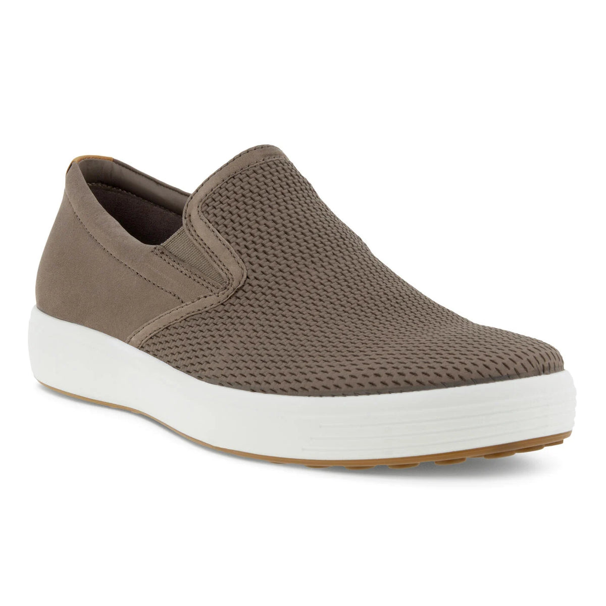 MEN'S ECCO SOFT 7 SLIP ON TAUPE SNEAKER – Omars Shoes