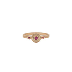 Solaris Gold Ruby Ring