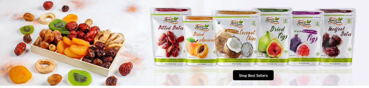 Organic Healthy Nutritious Nuts And Dried Fruits Anna And Sarah