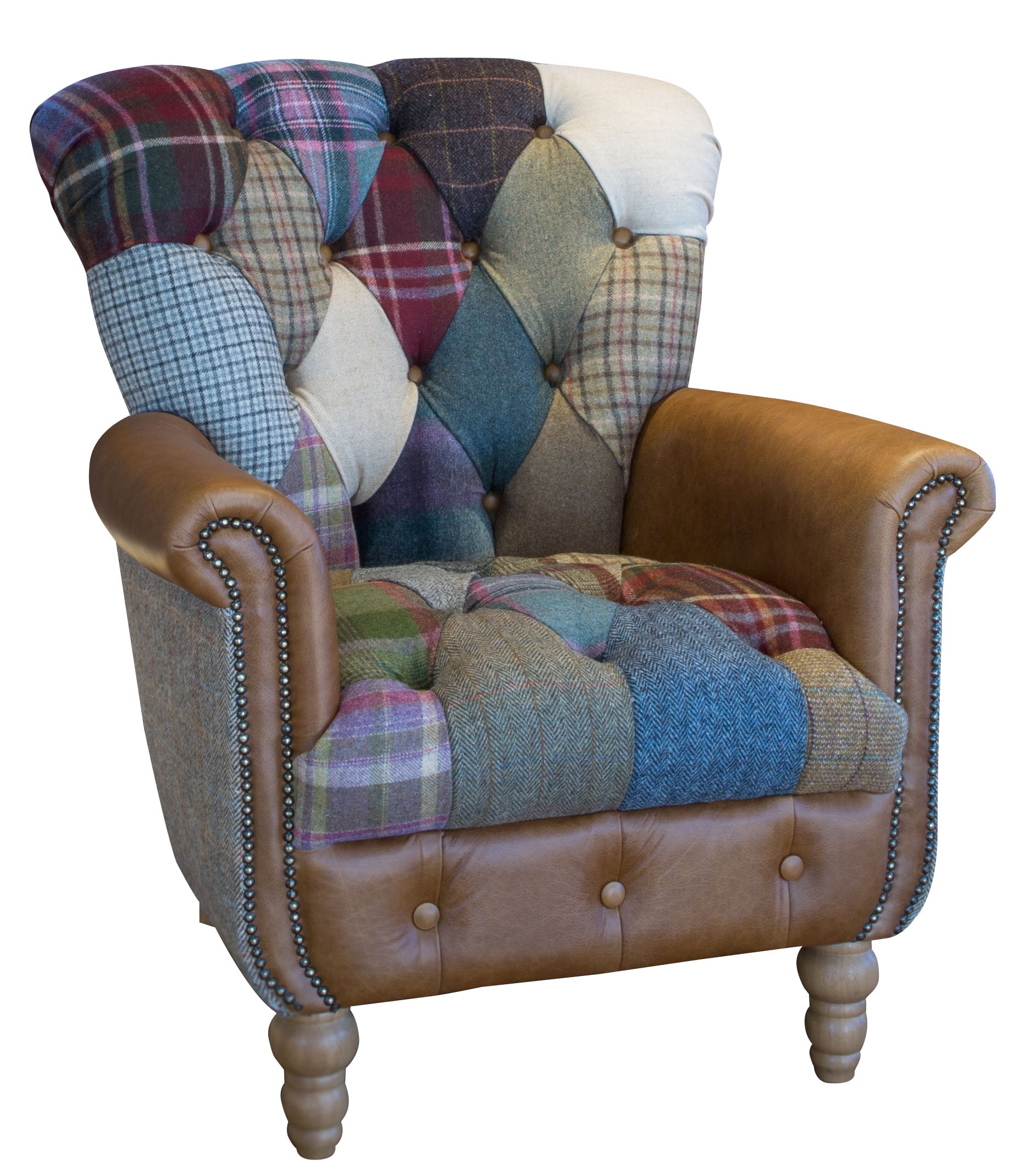 patchwork chair in emmerdale