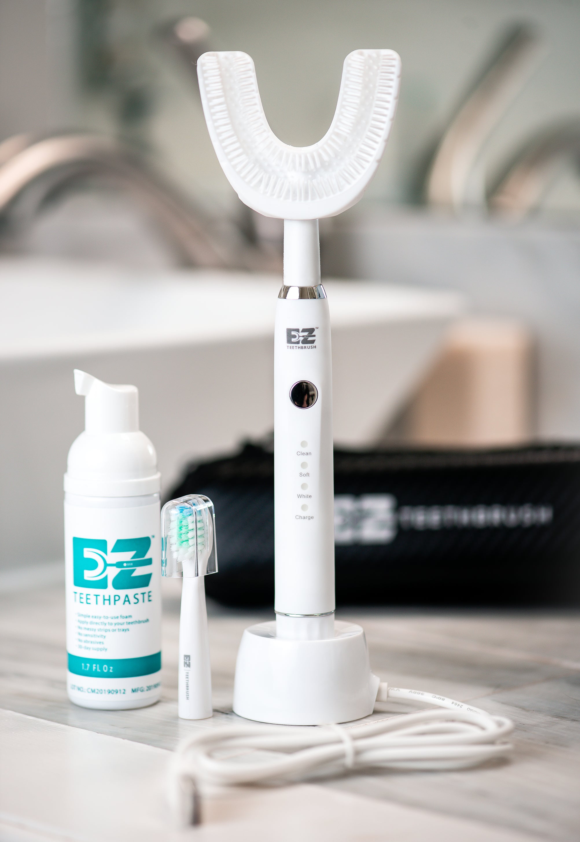 EZ Teethbrush \u0026 Sonic Toothbrush 