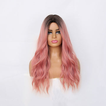 Long Cotton Curly Preppy Hair (Blonde Pink)'s Code & Price - RblxTrade