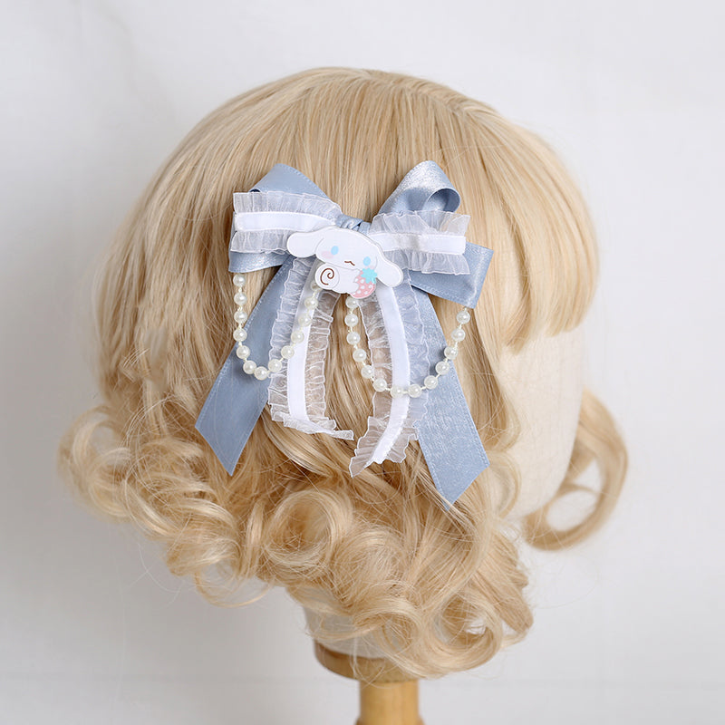 Lolita Cinnamoroll Dog Handmade Jk Headband Hairpin UB6278 – Uoobox