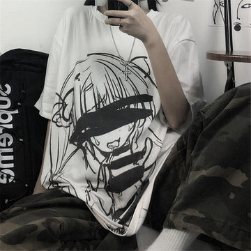 DARK ANIME SHORT SLEEVE T-SHIRT D072901 – Uoobox