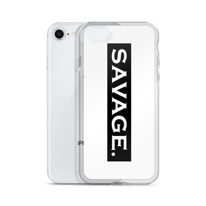 Savage iPhone Case - Black