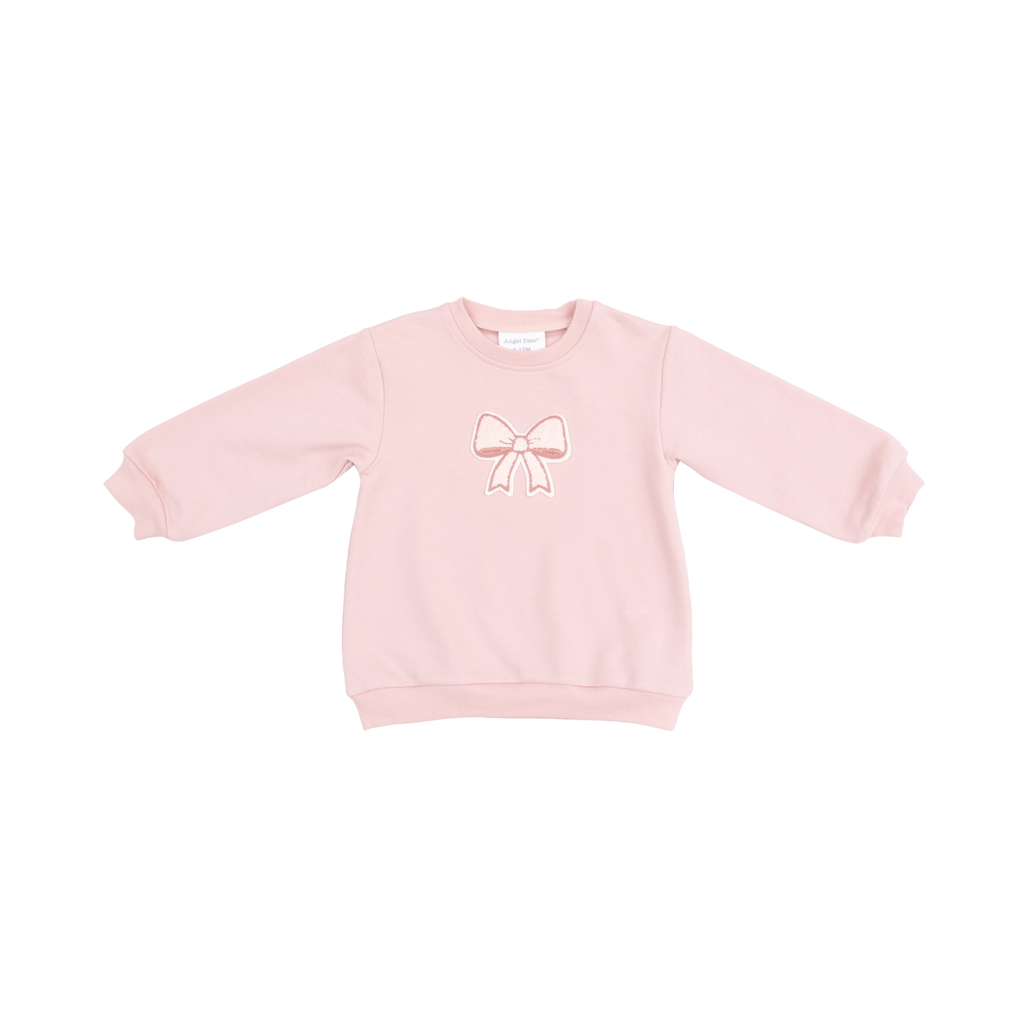  Oversize Sweatshirt with Applique- Bows and Ballet