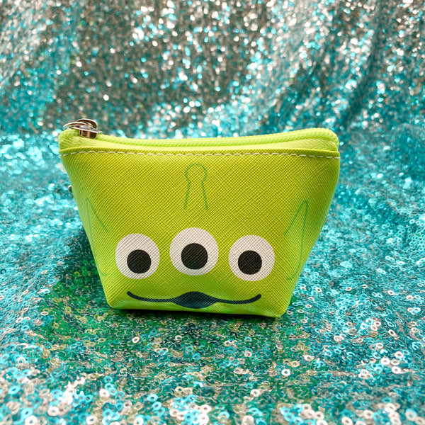 Toy Story Alien Face Coin Purse Bag