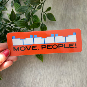Move People Peoplemover Sticker