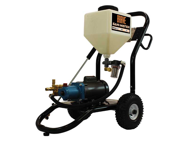 Brave Products BRSW1040E.BRA Brave 60 PSI Soft Wash 13-Gallon Cleaning  System 12-Volt