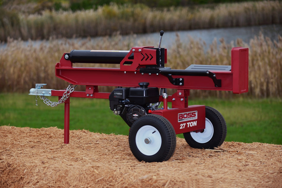 Performance Built 32-Ton 250-cc Horizontal and Vertical Gas Log Splitter  with Briggs and Stratton Engine in the Hydraulic Gas Log Splitters  department at