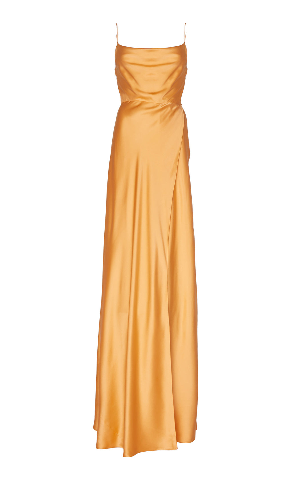 long gold formal dress