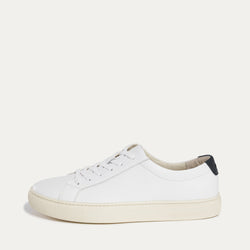 kurt leather sneaker white
