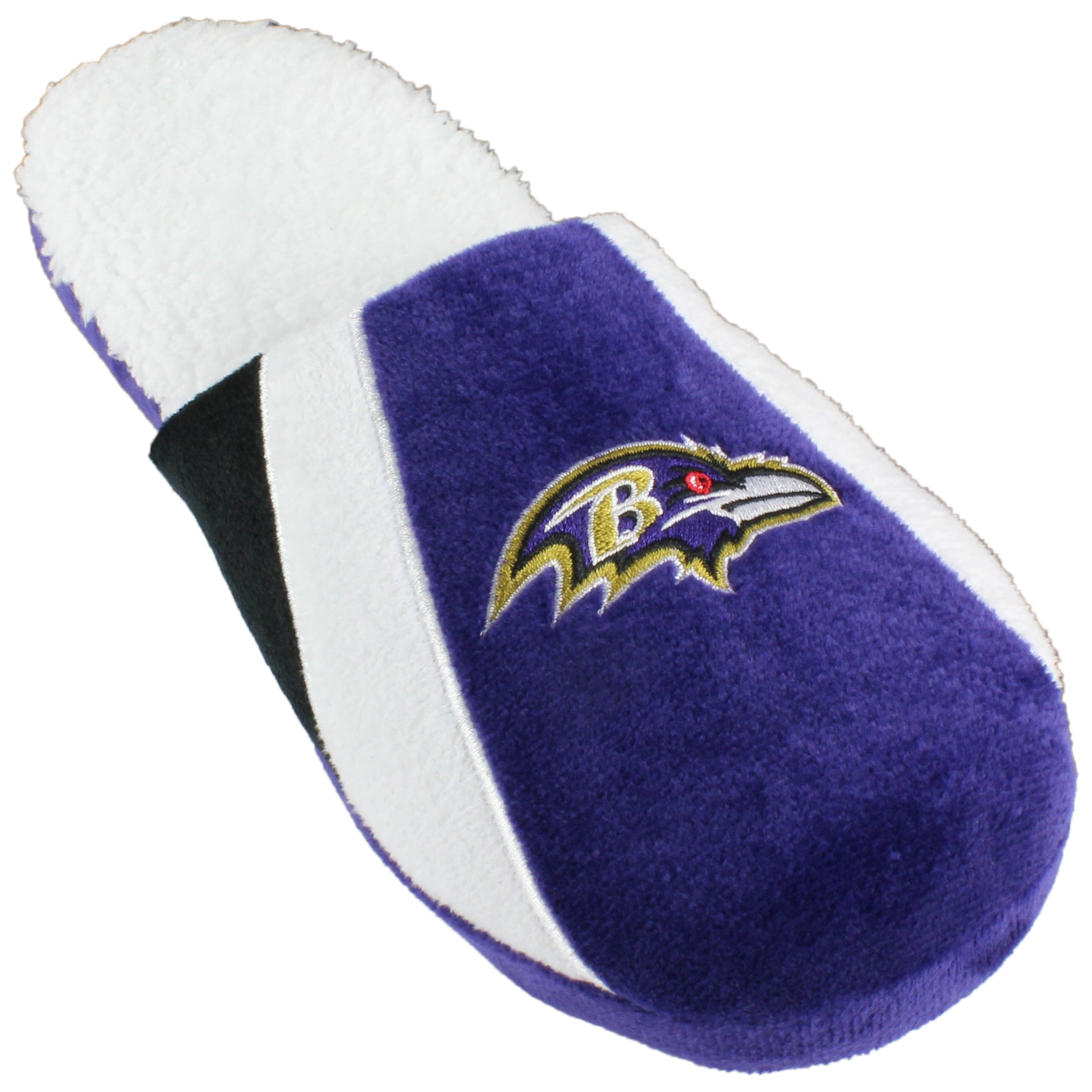 Baltimore Ravens Sherpa Slide Slipper