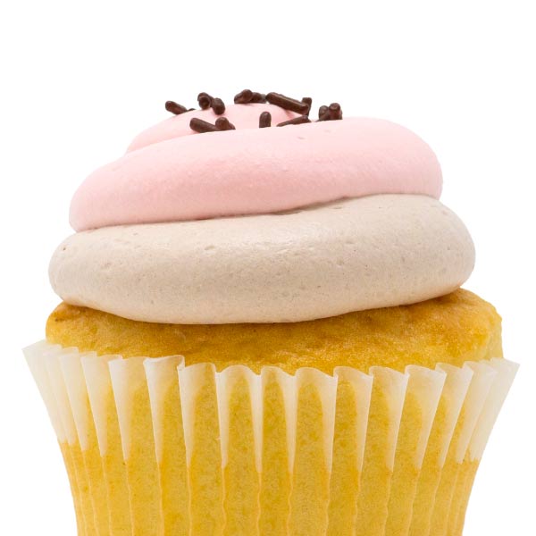 The Neapolitan Cupcake 