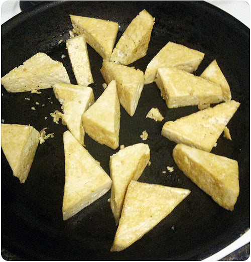 Crispy fried tofu recipe
