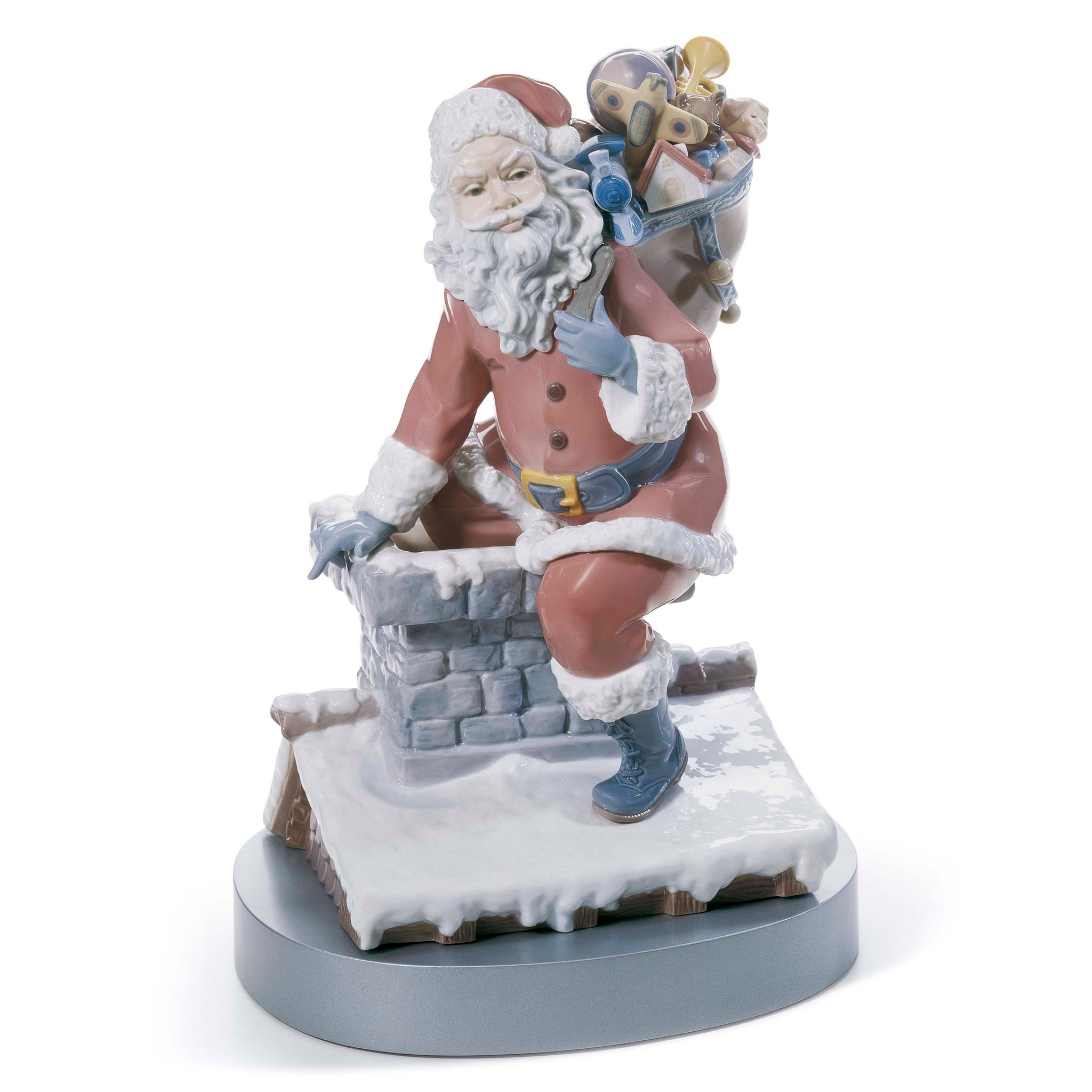 Santa'S Midnight Ride Sleigh Figurine. Limited Edition – Regis Galerie