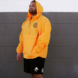 yellow champion rain jacket