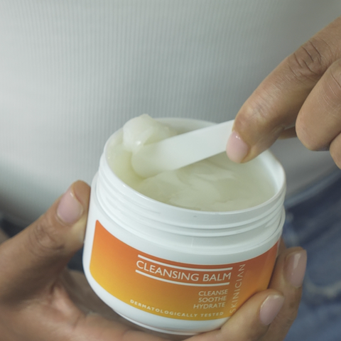 Texture of SKINICIAN Cleansing Balm