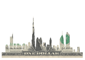 Dubai Skyline Dollarsandart