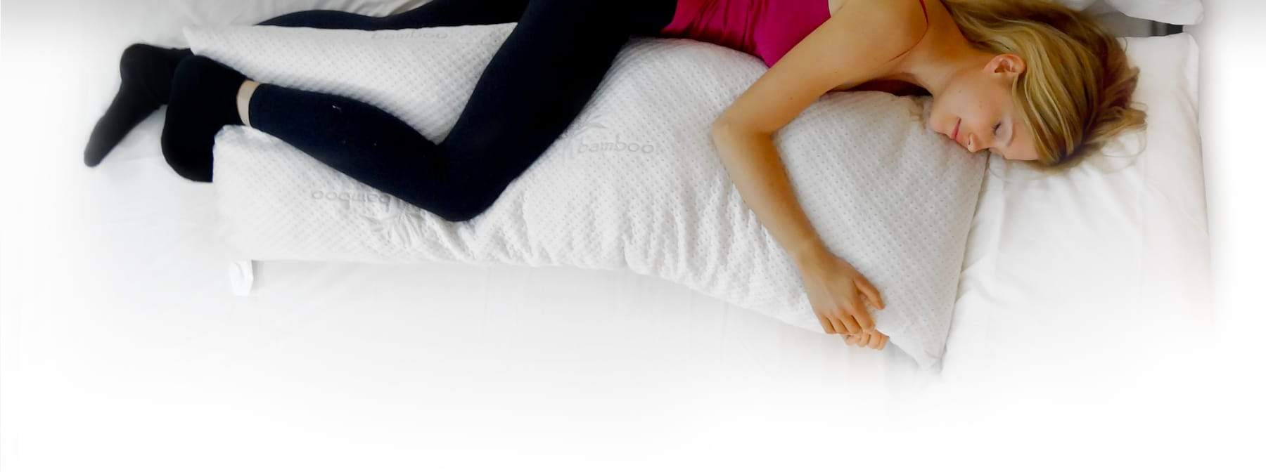 Worlds Best Body Pillow Bamboo Body Pillow Memory Foam Snuggle Pedic 