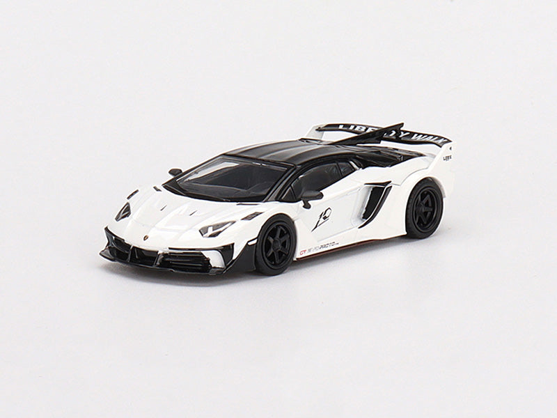 LB-Silhouette WORKS Lamborghini Aventador GT EVO White - MiJo Exclusiv –  Karson Diecast