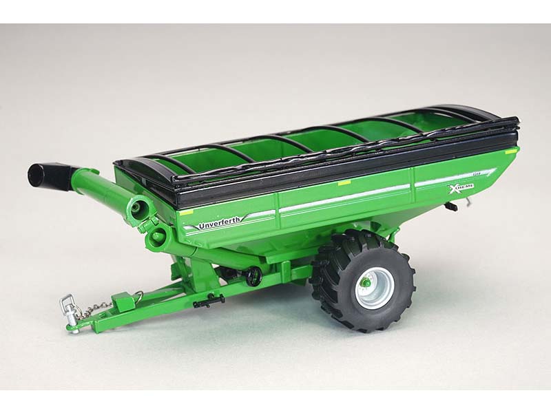 Unverferth X-Treme 1319 Grain Cart w/ Flotation Tires Green Diecast 1:64 Scale Model - Spec Cast UBC030