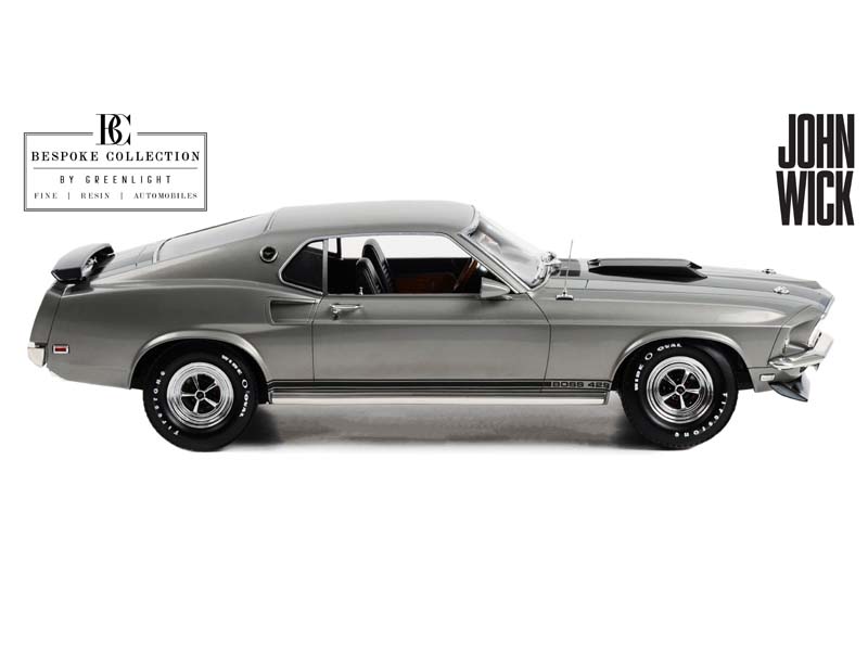PRE-ORDER 1969 Ford Mustang BOSS 429 - John Wick (Bespoke