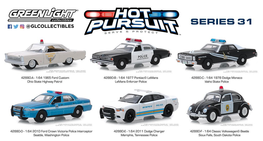 scale model police cars