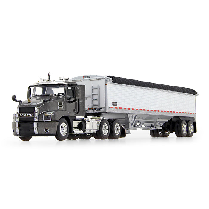 1 64 scale semi trucks grain trailer