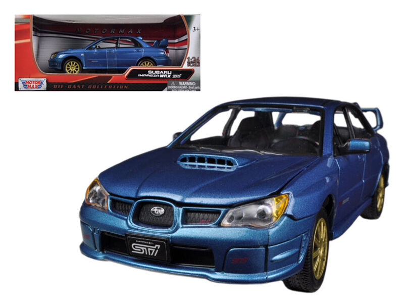 subaru wrx diecast model