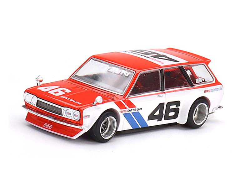 Datsun Kaido 510 Wagon BRE Version 1 - Kaido House (Mini GT) Diecast 1:64  Scale Model Car - True Scale Miniatures KHMG026 - Karson Diecast