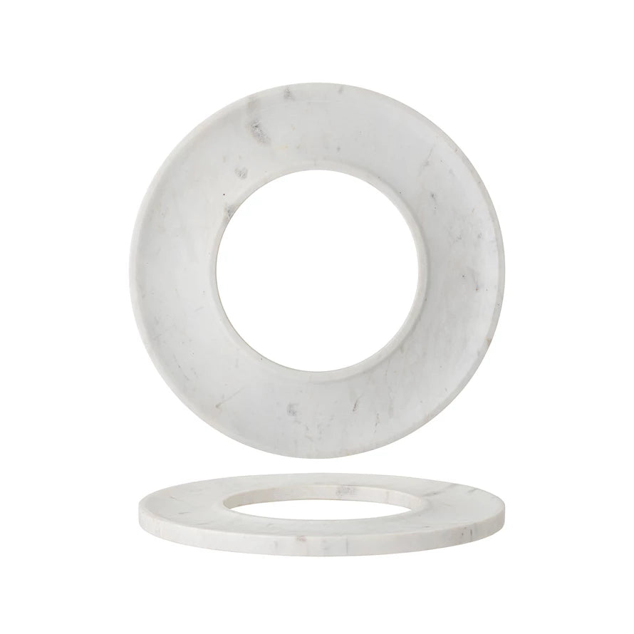 Marble Circle Cracker/Cheese Tray