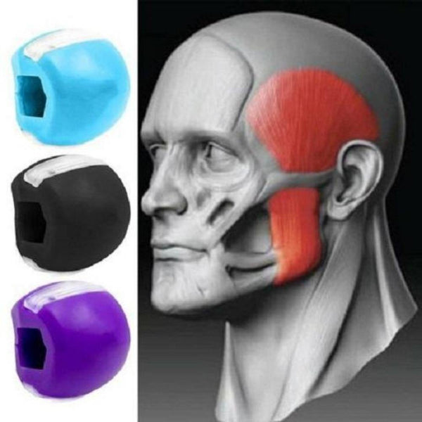 jawline exercise ball - jaw exercise before and after