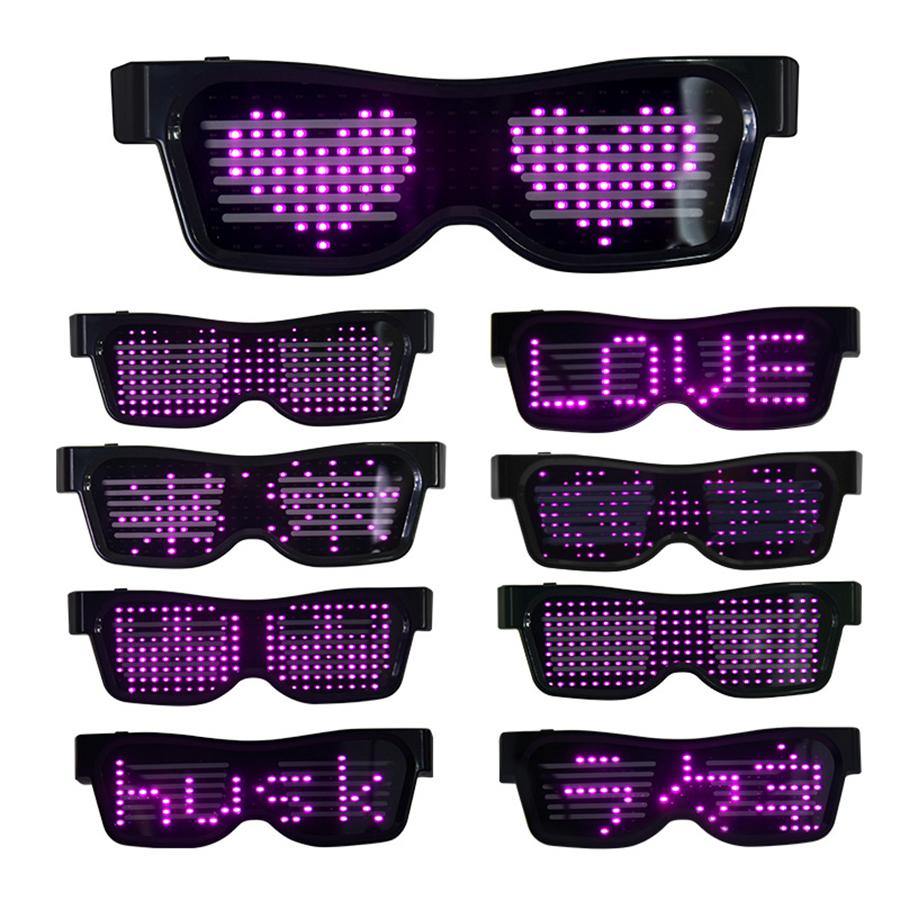 programmable led sunglasses