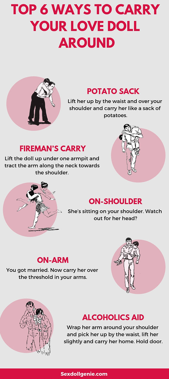 TOP 6 WAYS TO CARRY YOUR LOVE DOLL AROUND picture