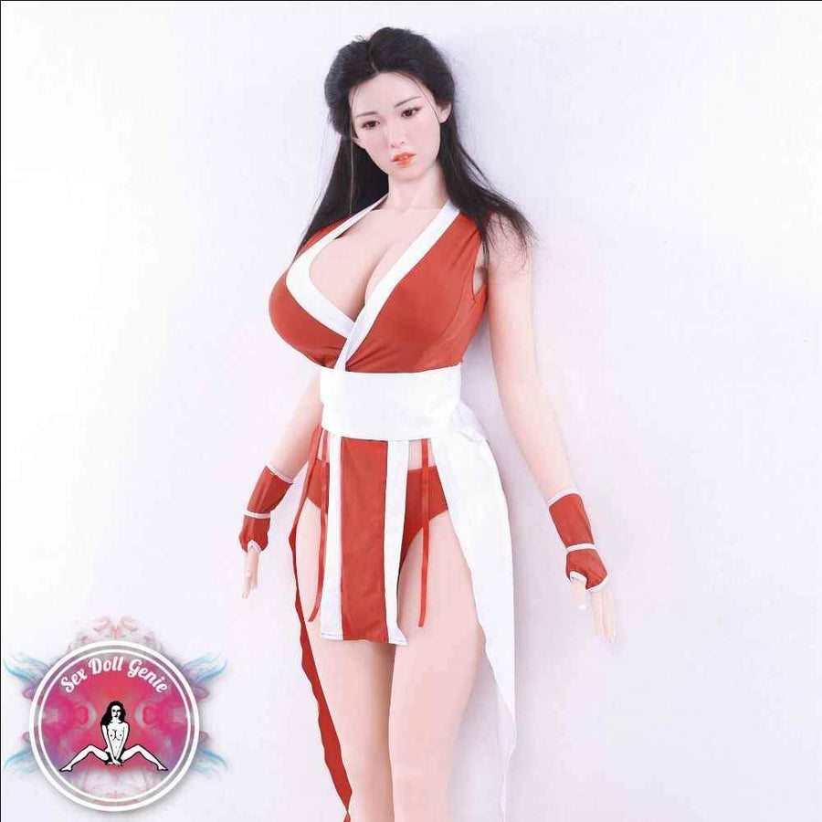 Hybrid Dolls Silicone Head Tpe Body Sex Doll Genie