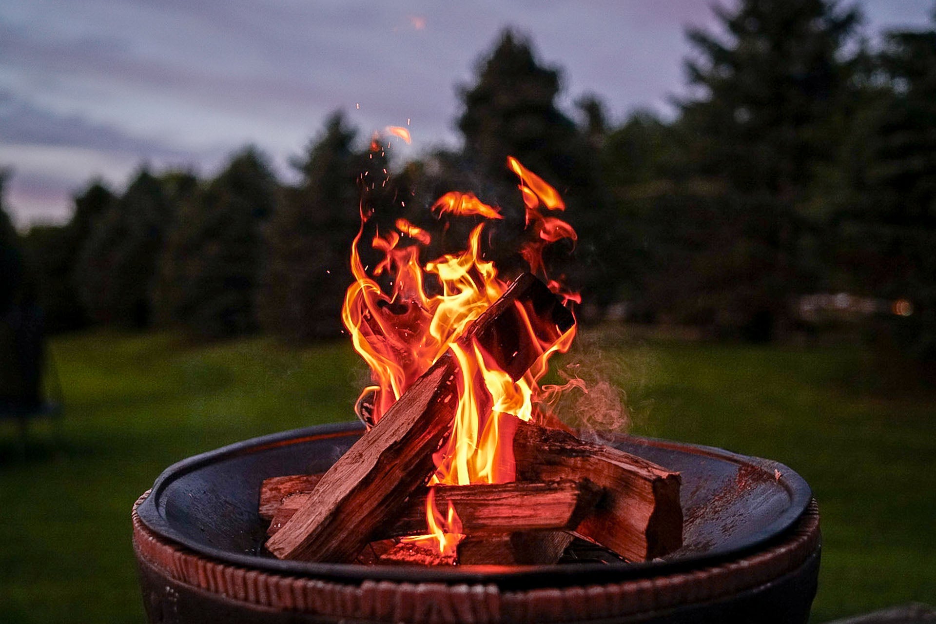 outdoor firepit