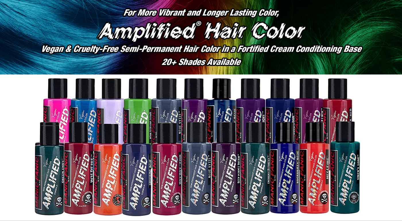 Amplified Semi-Permanent Hair Color