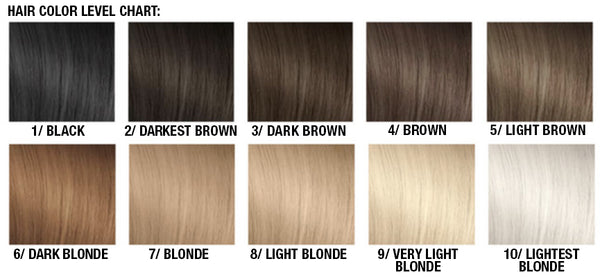 Level 4 Hair Color Chart