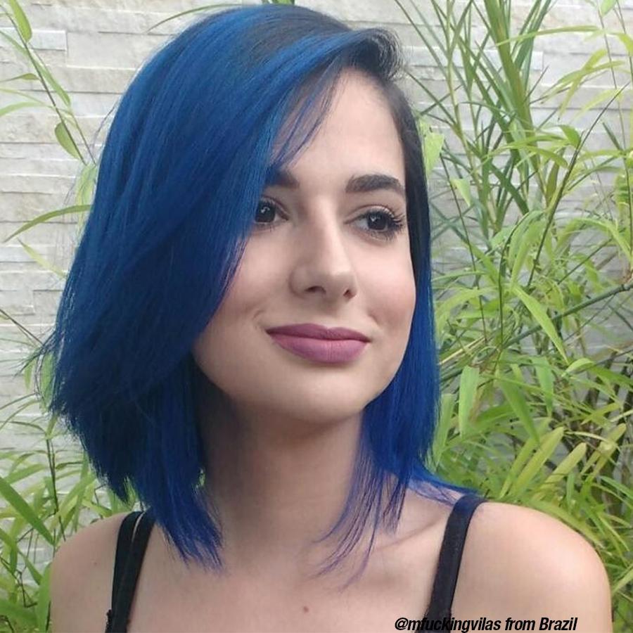 25 Best Blue Black Hair Color Ideas to Try in 2022